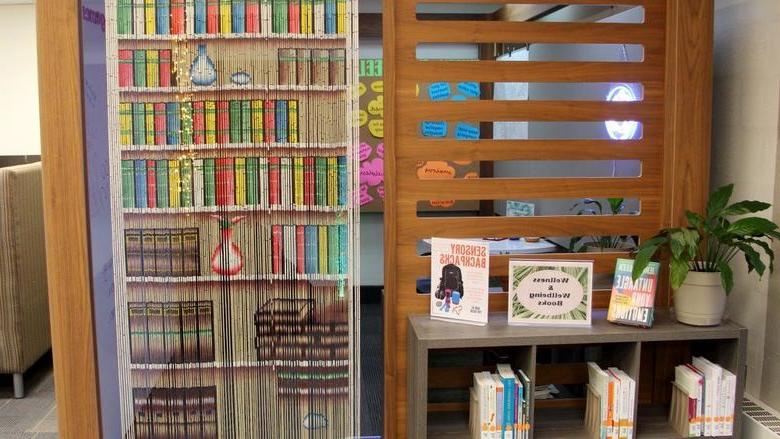 The entrance to the sensory space at the Penn State DuBois library. The space opened during the fall 2024 semester, thanks in part to a donation by Brett and Danielle Spencer.